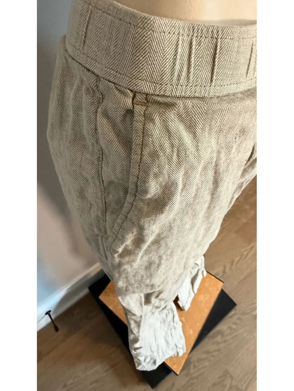 Tommy Bahama Men's Casual Linen Pants Beige Size Medium